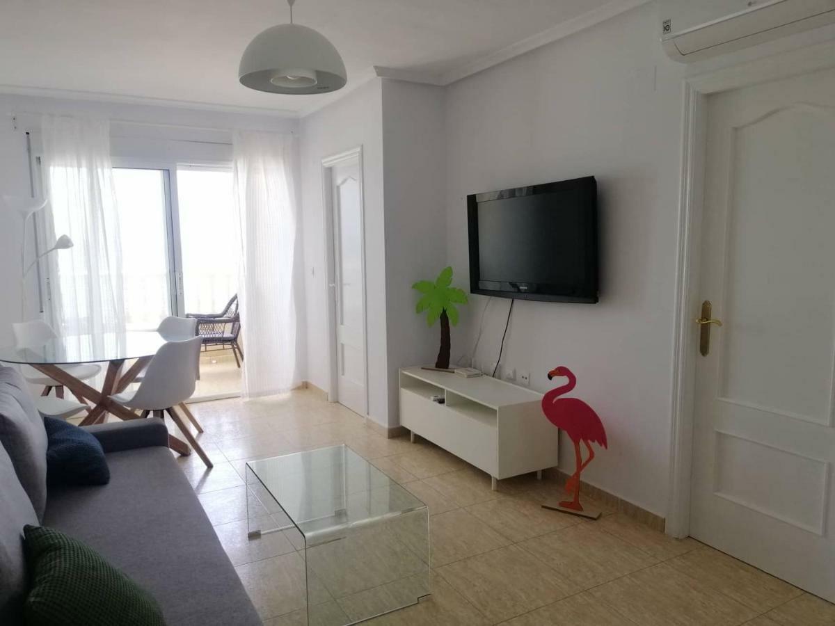 Ferienwohnung Flamingo, Beach, Sea View, Pool, Wi Fi Torrevieja Exterior foto